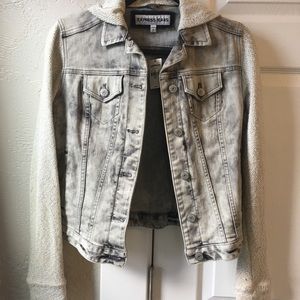 NWT Express Denim Jean Jacket Size XS